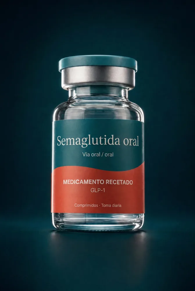 Vial de semaglutida oral Cürari