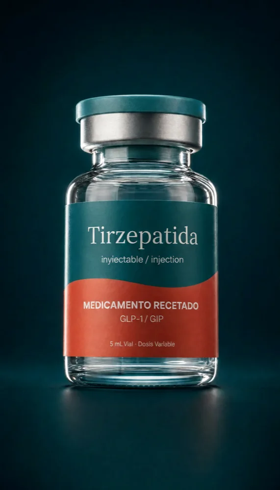 Vial de tirzepatida Cürari Vida